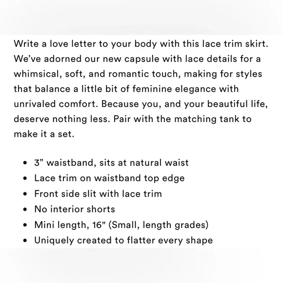 Beyond Yoga Space Dye Allure Skirt